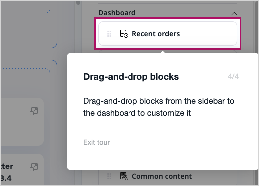 Draggable interaction mode Draggable interaction mode